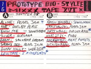 Prototype Bio-Stylee Mixxx Tape XVI
