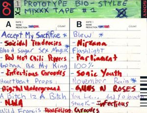 Prototype Bio-Stylee Mixxx Tape I Cover