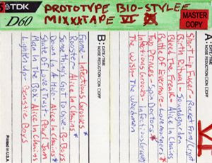 Prototype Bio-Stylee Mixxx Tape VI Cover