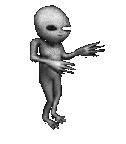 Dancing baby but its an alien