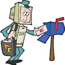 A compueter mailman