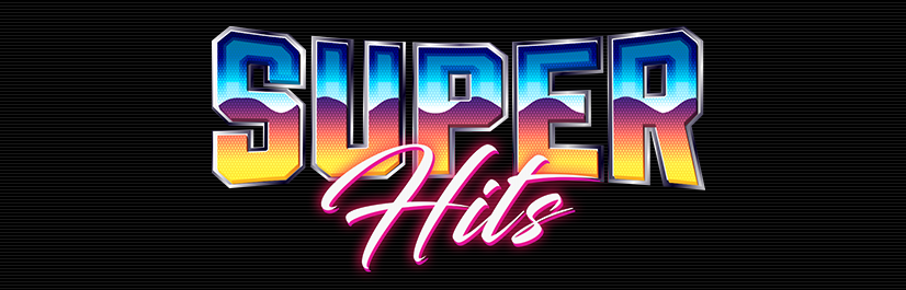 Super Hits Podcast banner